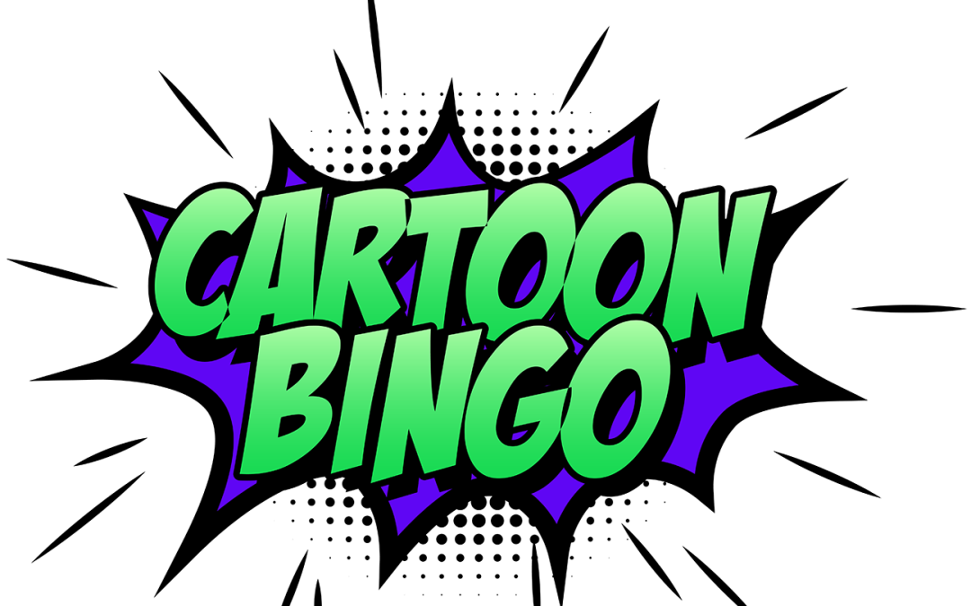 Cartoon Bingo Logo 1 Event Game Shows