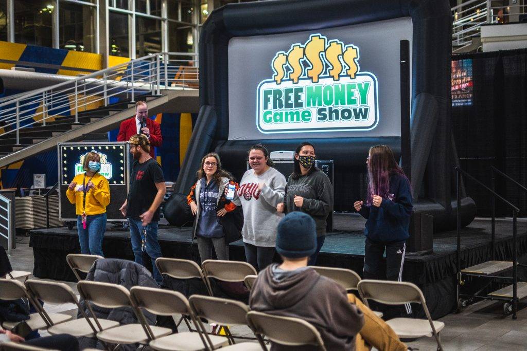Free Money Game Show from Event Game Shows