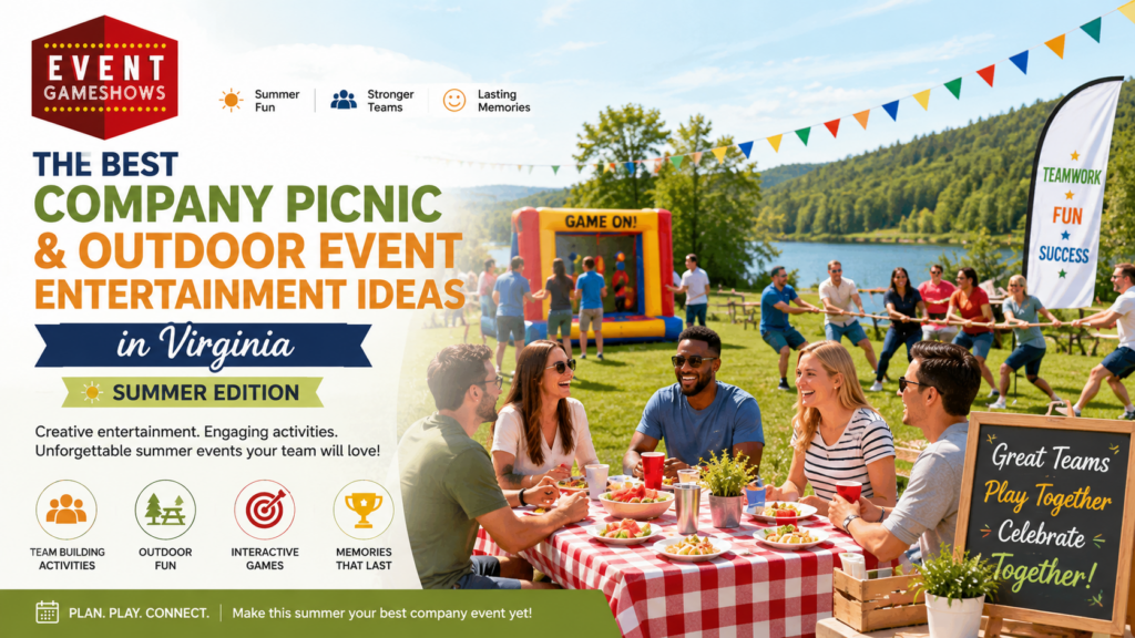 Best Company Picnic & Outdoor Event Ideas in Virginia