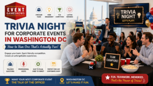 Corporate Trivia Night in Washington DC | Fun Event Ideas