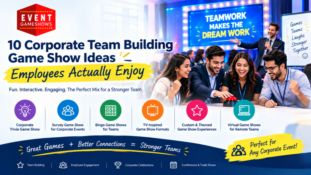 10 Corporate Team Building Game Show Ideas