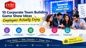 10 Corporate Team Building Game Show Ideas