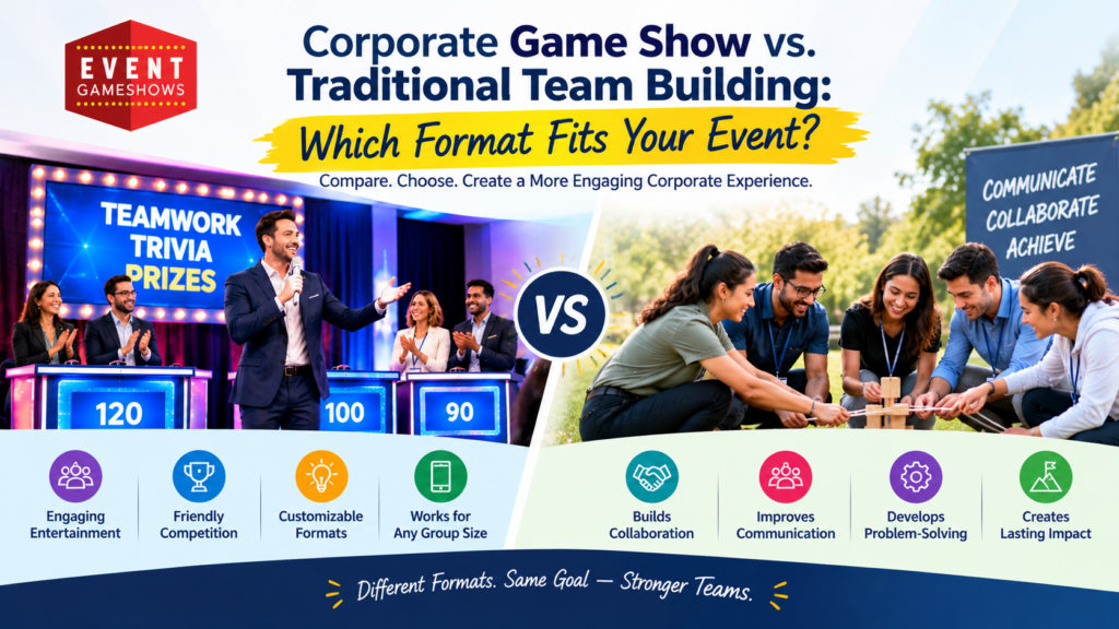 Corporate Game Show vs Team Building: Which Is Right?