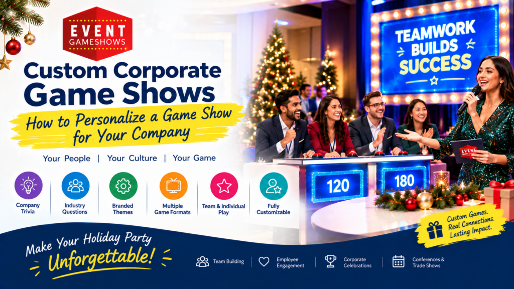 Custom Corporate Game Shows: How to Personalize Your Event