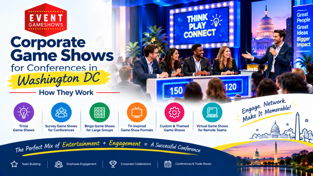 Corporate Game Shows for Conferences in Washington DC