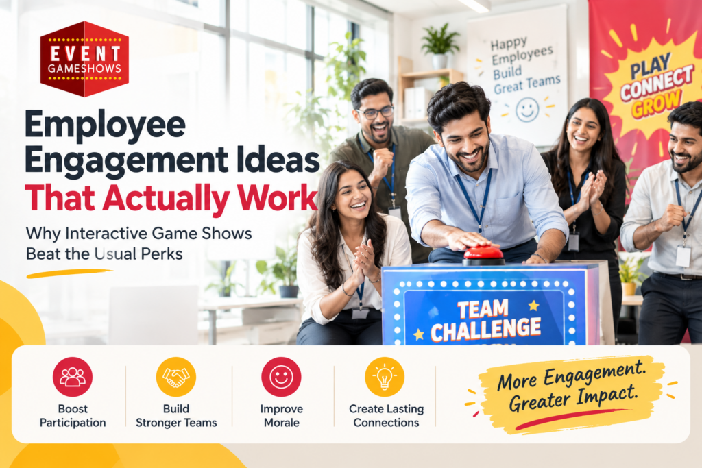 Employee Engagement Ideas That Actually Work | Interactive Game Shows