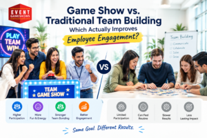 Game Show vs Traditional Team Building: Which Boosts Engagement?